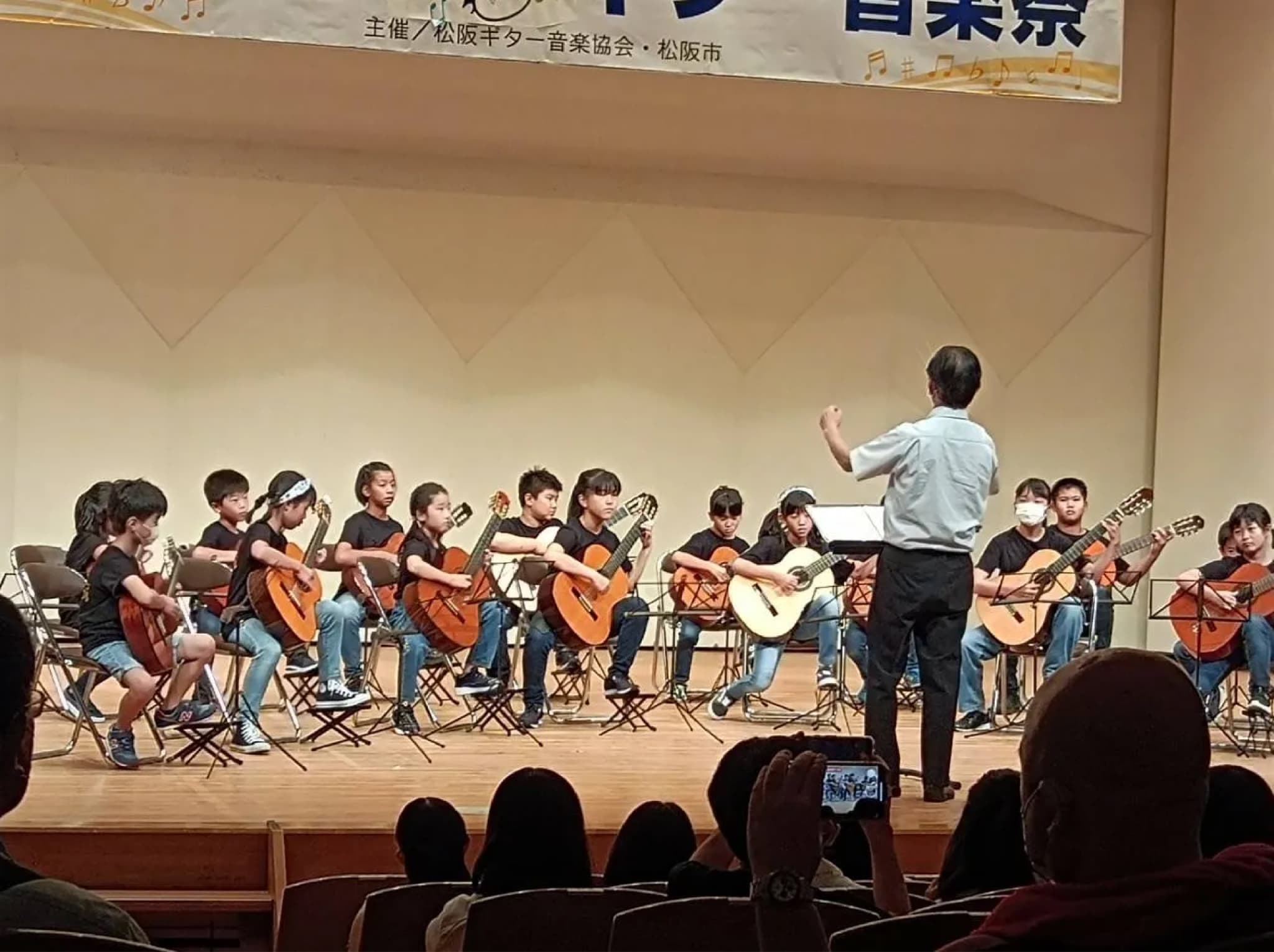 合唱コンクールの様子